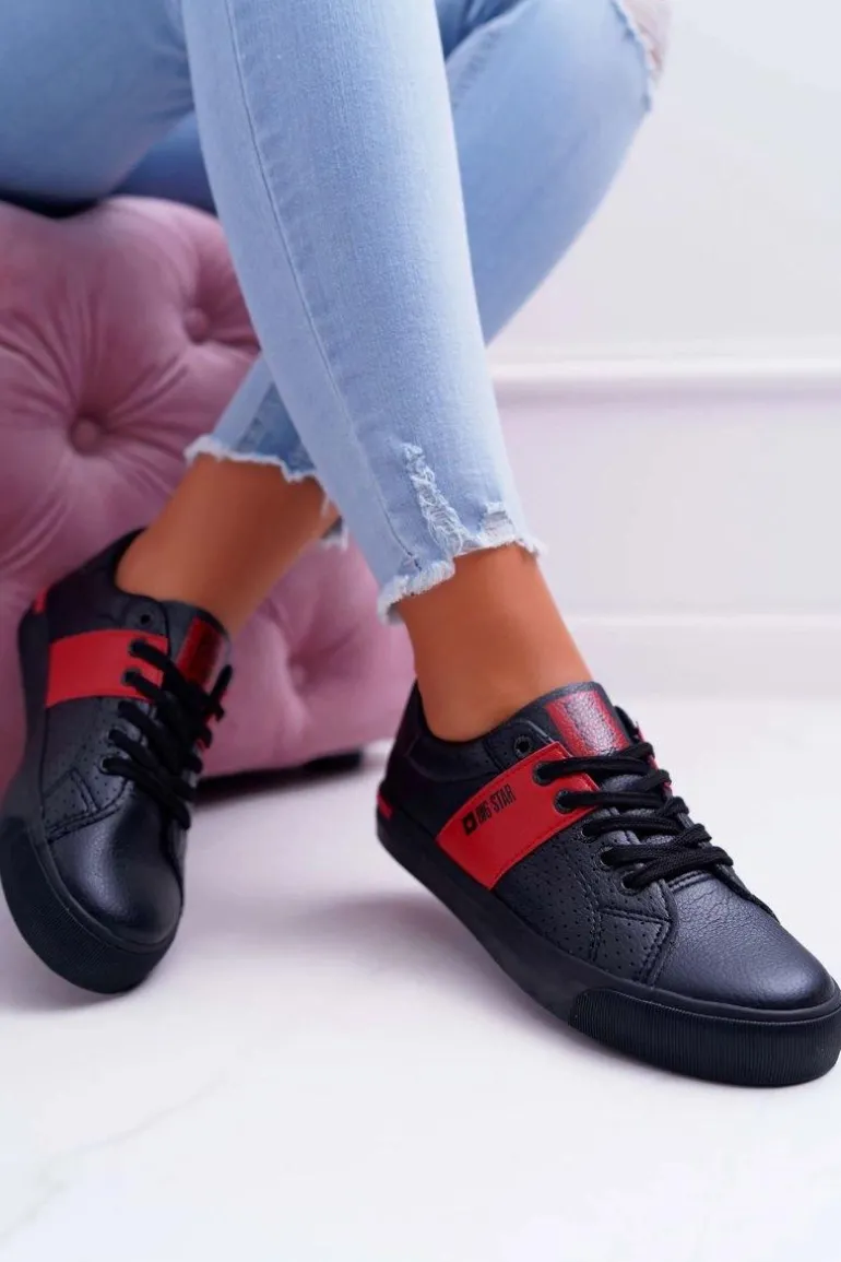 Trampki Damskie Big Star Czarne EE274339