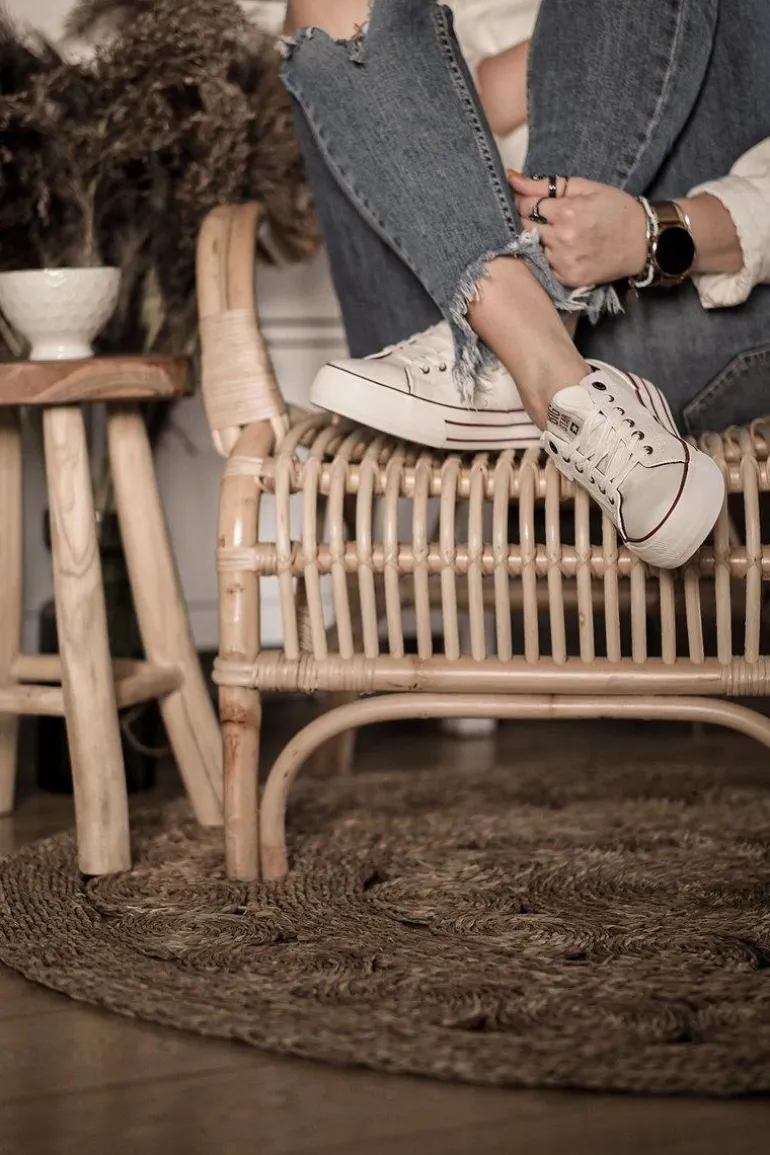 Trampki Damskie Big Star Białe GG274140