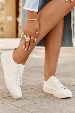 Trampki Damskie Big Star RR274730 Białe