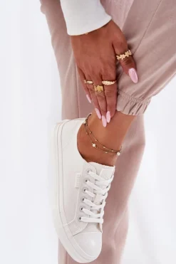 Trampki Damskie Big Star RR274730 Białe