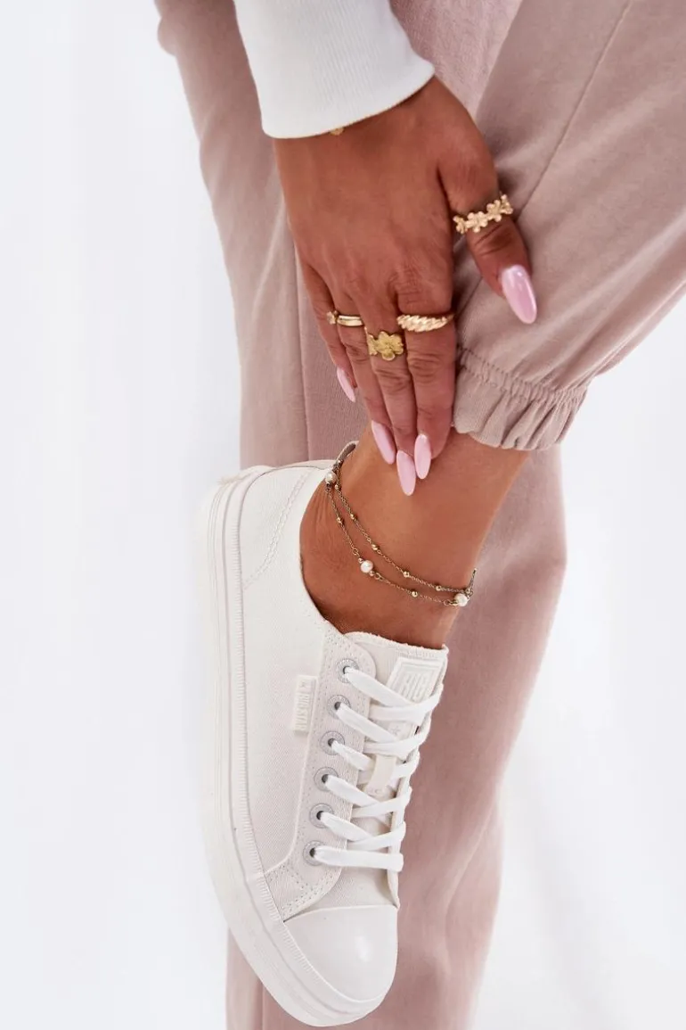 Trampki Damskie Big Star RR274730 Białe