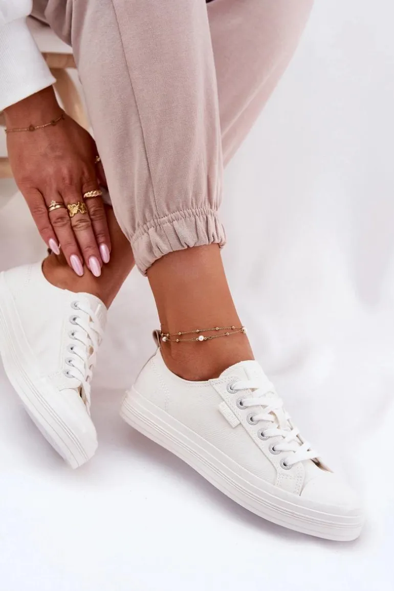 Trampki Damskie Big Star RR274730 Białe