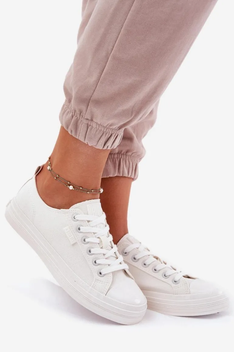 Trampki Damskie Big Star RR274730 Białe