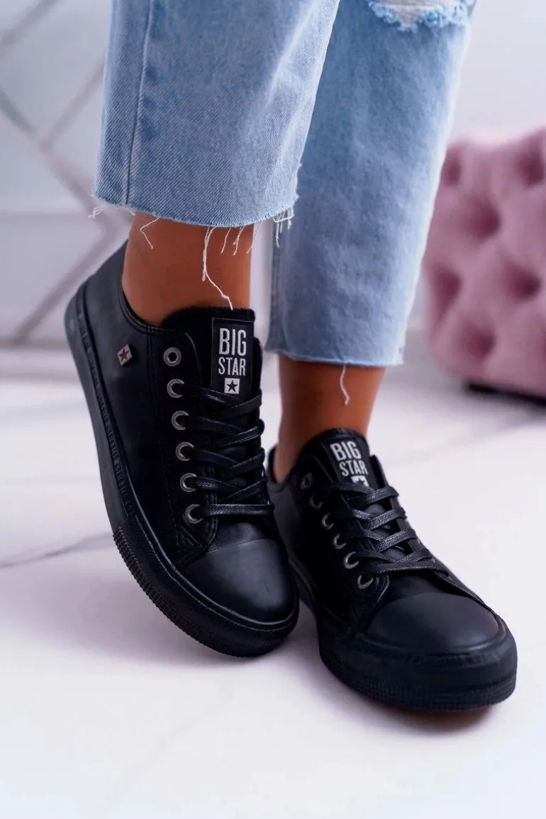 Trampki Damskie Big Star Czarne EE274384