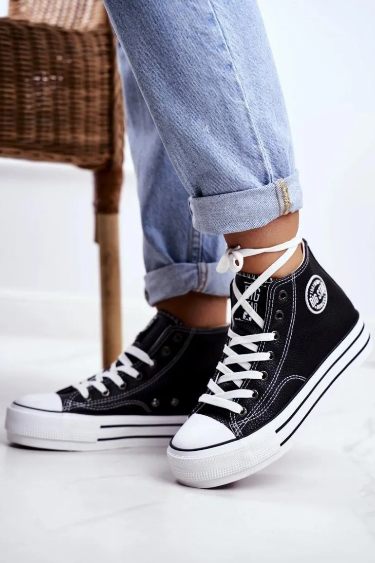 Trampki Damskie Big Star Czarne GG274012