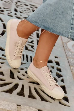 Trampki Damskie Big Star RR274732 Jasnoróżowe