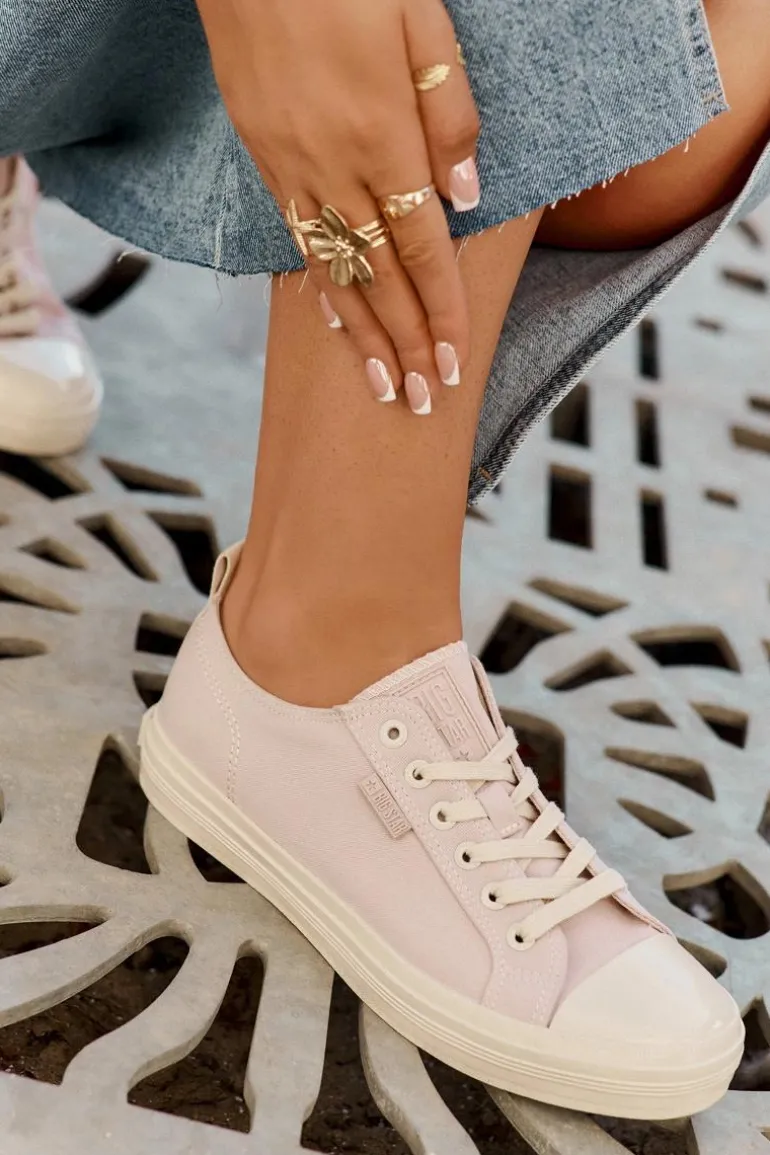 Trampki Damskie Big Star RR274732 Jasnoróżowe