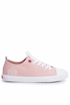 Trampki Damskie Cross Jeans Różowe FF2R4019C