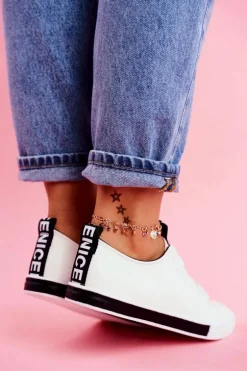 Trampki Damskie Klasyczne Czarne Ville