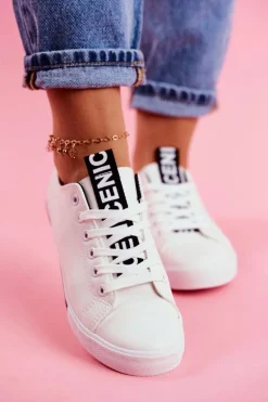 Trampki Damskie Klasyczne Czarne Ville