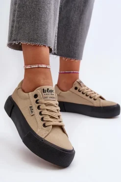 Trampki Damskie Lee Cooper LCW-24-31-2721 Beżowe