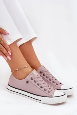 Trampki Damskie Niskie Big Star DD274A233 Szare