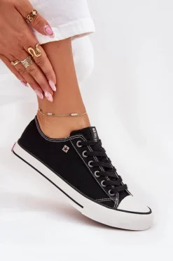 Trampki Damskie Niskie Big Star DD274A236 Czarne