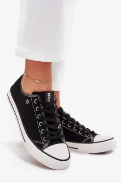 Trampki Damskie Niskie Big Star DD274A236 Czarne