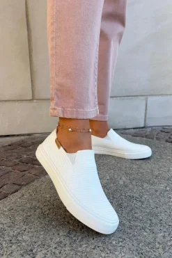 Trampki Damskie Slip-On Big Star RR274717 Białe