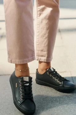 Trampki Damskie Z Eko Skóry Big Star RR274749 Czarne