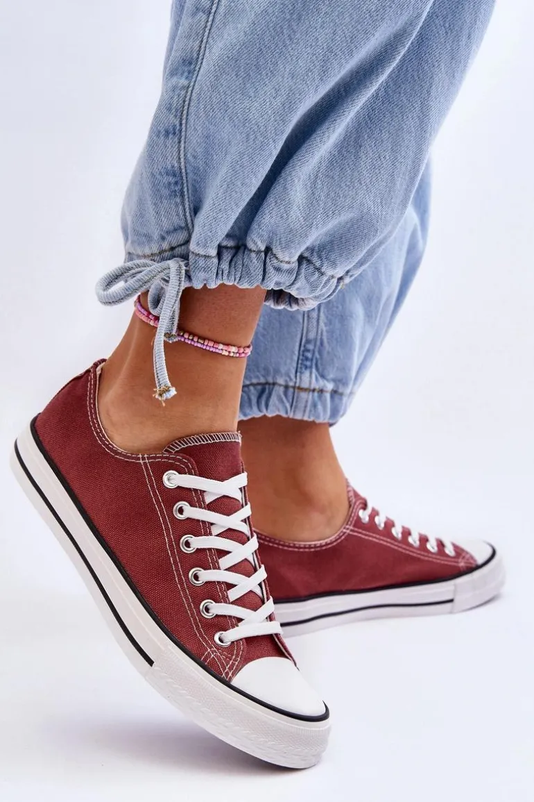 Trampki Klasyczne Niskie Damskie Brązowe Vegas