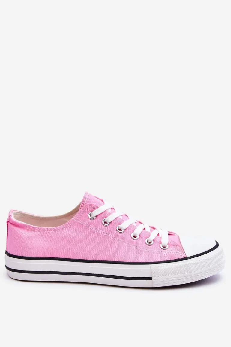 Trampki Klasyczne Niskie Damskie Różowe Vegas