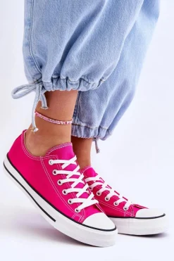 Trampki Klasyczne Niskie Damskie Fuksja Vegas