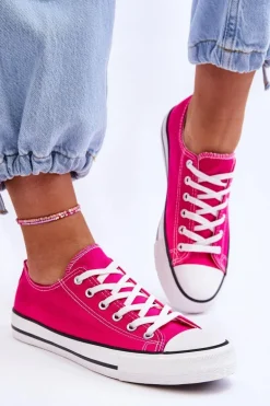 Trampki Klasyczne Niskie Damskie Fuksja Vegas