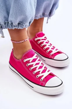 Trampki Klasyczne Niskie Damskie Fuksja Vegas