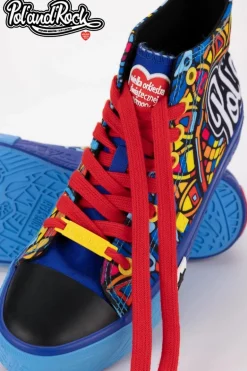 Trampki Pol'and'Rock Festival X Big Star SS174500 Niebieskie