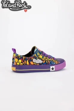Trampki Pol'and'Rock Festival X Big Star SS274905 Fioletowe