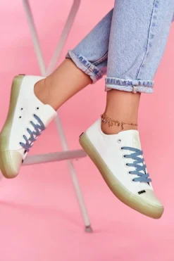 Trampki Z Przezroczystą Podeszwą Big Star FF274256 Białe