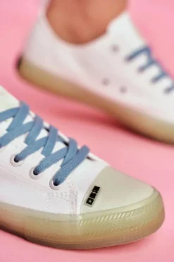 Trampki Z Przezroczystą Podeszwą Big Star FF274256 Białe