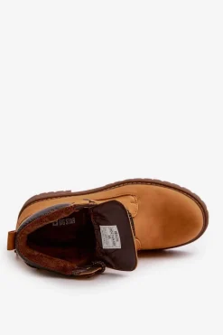 Trapery Damskie Ocieplane Big Star OO274A288 Camel