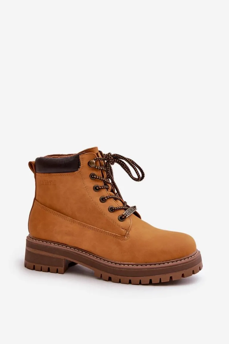 Trapery Damskie Ocieplane Big Star OO274A288 Camel