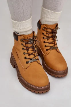 Trapery Damskie Ocieplane Big Star OO274A288 Camel