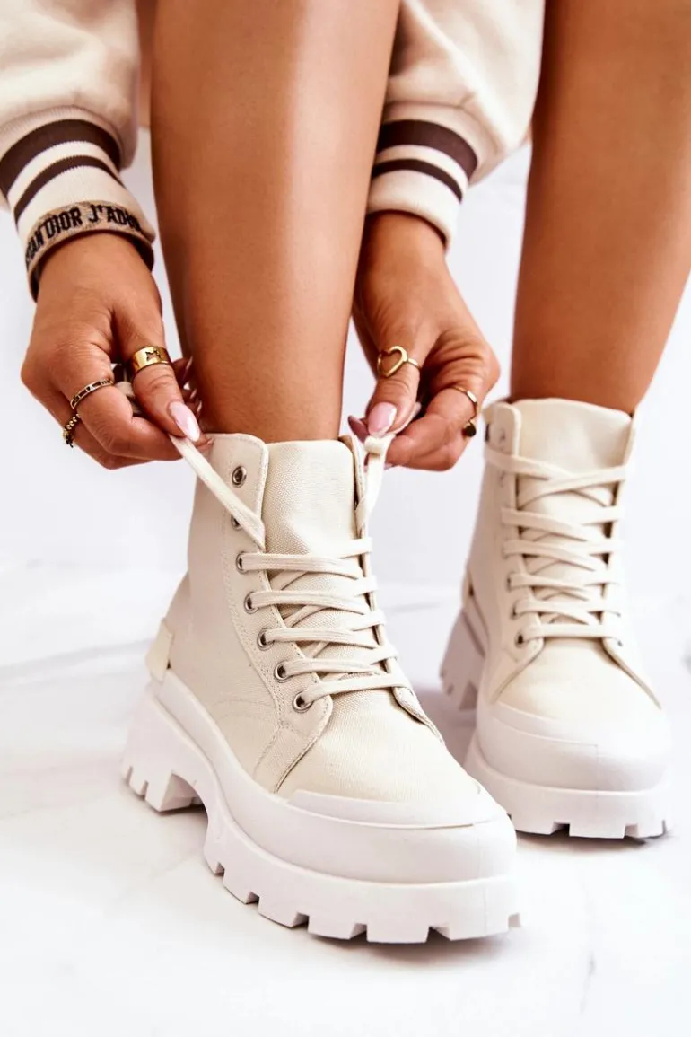 Trapery Wiązane Beżowe Faithfull