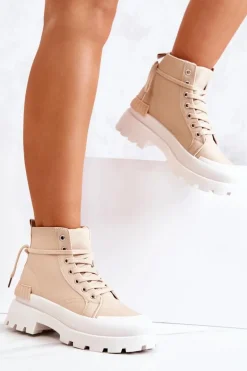 Trapery Wiązane Ciemnobeżowe Faithfull