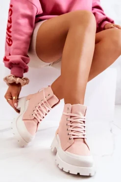 Trapery Wiązane Różowe Faithfull