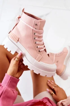 Trapery Wiązane Różowe Faithfull