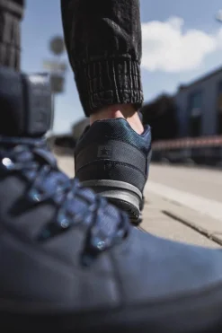 Trekkingowe Młodzieżowe Buty Big Star Wysokie Outdoor Granatowe EE274817