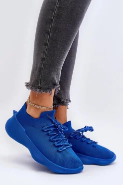 Wsuwane Buty Sportowe Damskie Niebieskie Juhitha