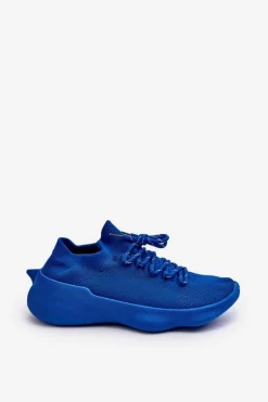 Wsuwane Buty Sportowe Damskie Niebieskie Juhitha