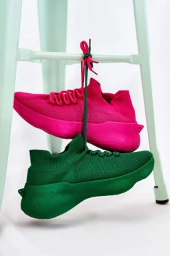 Wsuwane Buty Sportowe Damskie Fuksja Dalmiro
