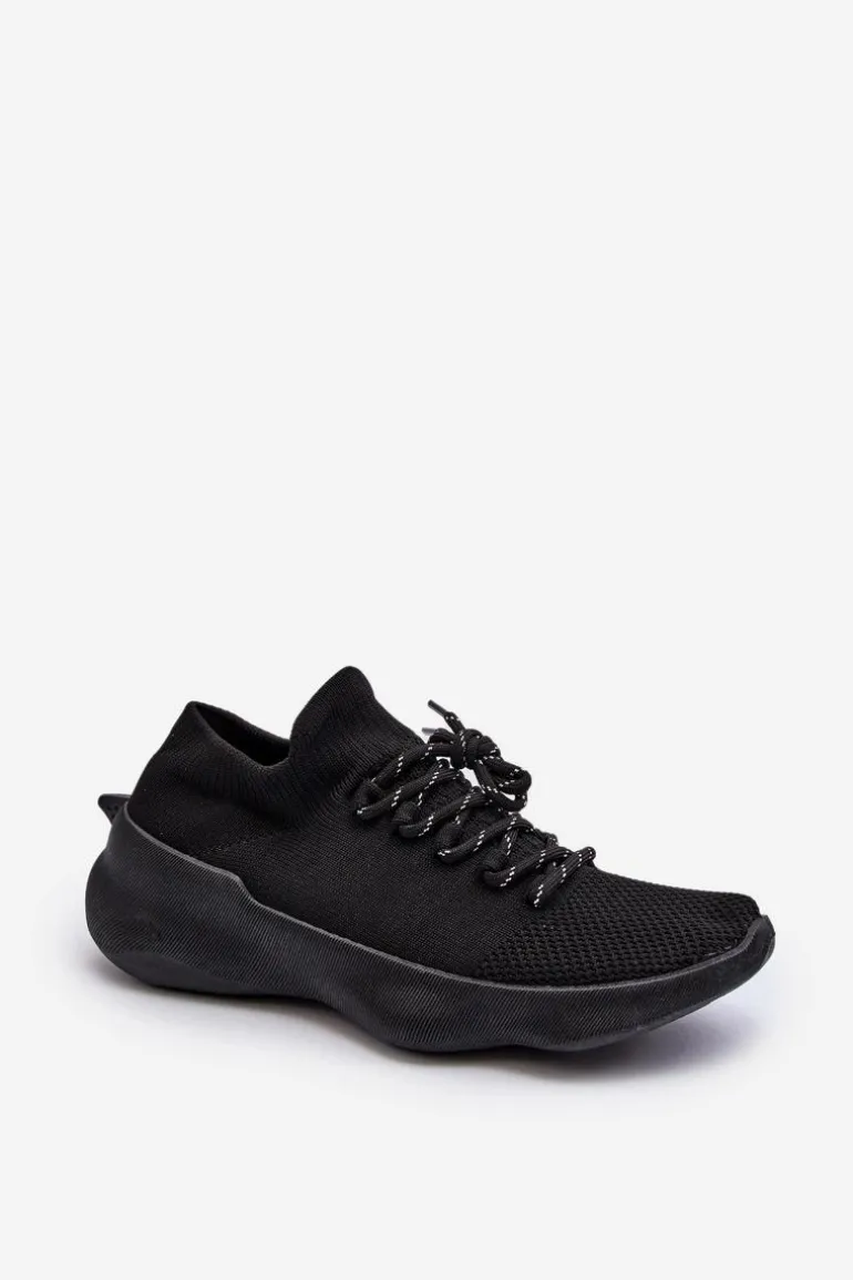 Wsuwane Buty Sportowe Damskie Czarne Juhitha