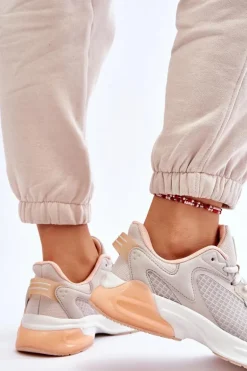 Wygodne Buty Sportowe Memory Foam System Big Star LL274336 Beżowe