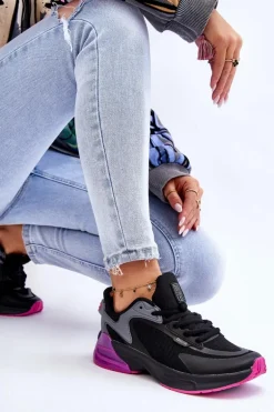 Wygodne Buty Sportowe Memory Foam System Big Star LL274335 Czarne