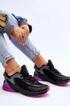 Wygodne Buty Sportowe Memory Foam System Big Star LL274335 Czarne