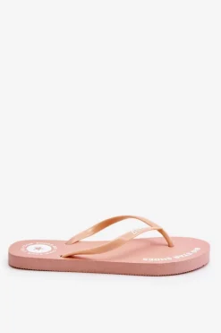 Wygodne Klapki Japonki Big Star LL274802 Nude