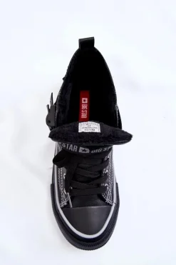 Wysokie Ocieplane Trampki Big Star GG274026 Czarne