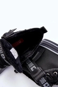 Wysokie Ocieplane Trampki Big Star GG274026 Czarne