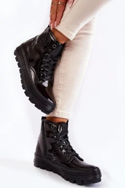 Wysokie Trampki Big Star KK274533 Czarne