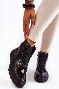 Wysokie Trampki Big Star KK274533 Czarne