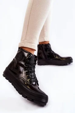 Wysokie Trampki Big Star KK274533 Czarne